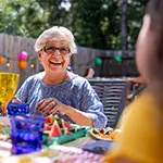A picnic with Grandma
