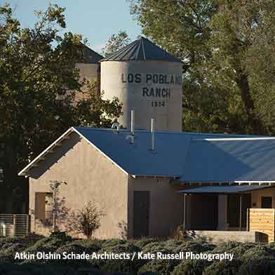 The new Field guest rooms and suites at Los Poblanos Historic Inn & Organic Farm are next to the lavender fields.