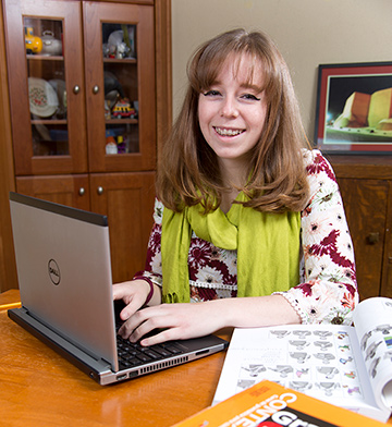 Caroline Stapleton, one of 12 recipients of Sunward's  2016 Scholarship